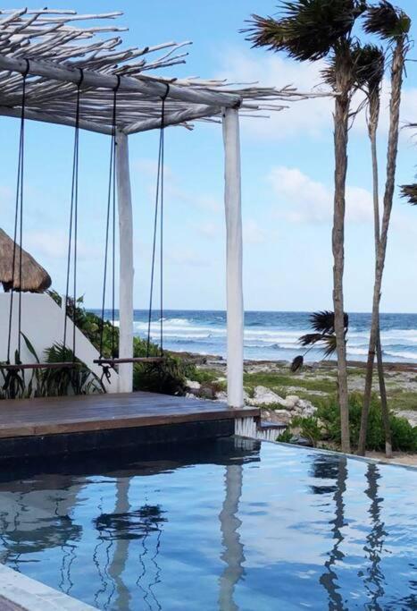 Tulum Beachfront Villa I'Ik By Casa Xuul Tulum Exterior photo
