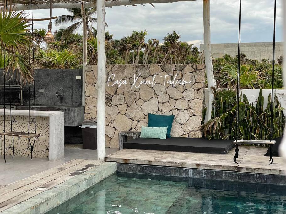 Tulum Beachfront Villa I'Ik By Casa Xuul Tulum Exterior photo