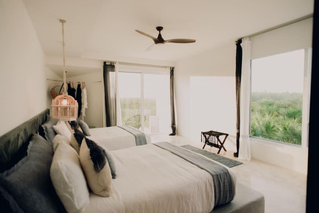 Tulum Beachfront Villa I'Ik By Casa Xuul Tulum Exterior photo