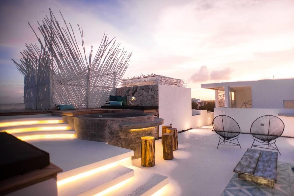 Tulum Beachfront Villa I'Ik By Casa Xuul Tulum Exterior photo