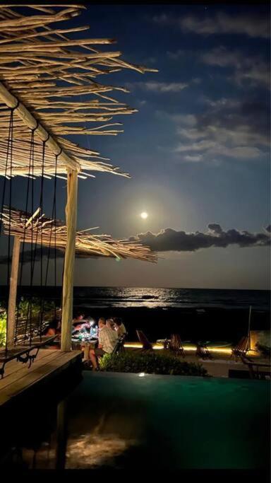 Tulum Beachfront Villa I'Ik By Casa Xuul Tulum Exterior photo